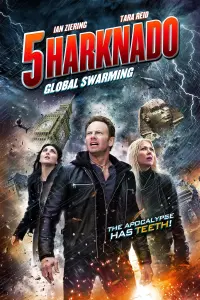 Постер к фильму "Акулий торнадо 5: Глобальное роение" #150518