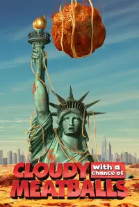 Постер к фильму "Облачно, возможны осадки в виде фрикаделек" #484492