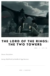 Постер к фильму "Властелин колец: Две крепости" #16898