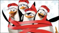 Задник к фильму "Пингвины из Мадагаскара в рождественских приключениях" #257393