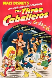 Постер к фильму "Три кабальеро" #136755