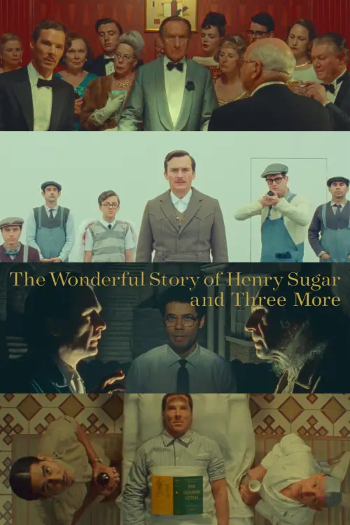 Постер к фильму "The Wonderful Story of Henry Sugar and Three More"