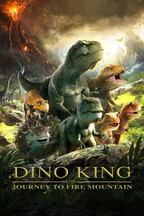 Постер к фильму "Dino King: Journey to Fire Mountain"