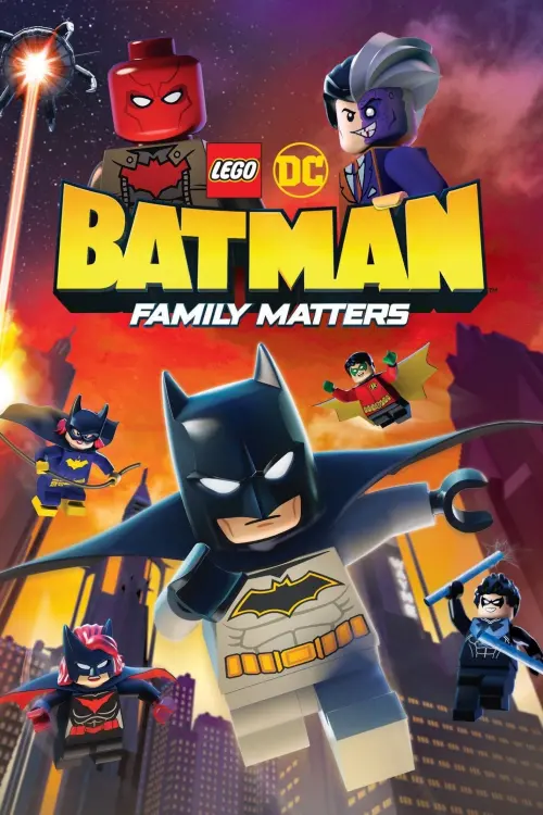 Постер к фильму "LEGO DC: Бэтмен — Семейные дела"