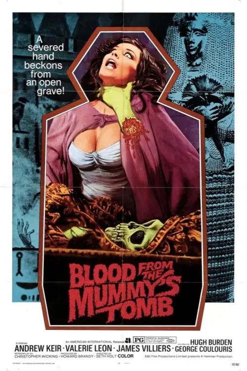 Постер к фильму "Кровь из гробницы мумии"
