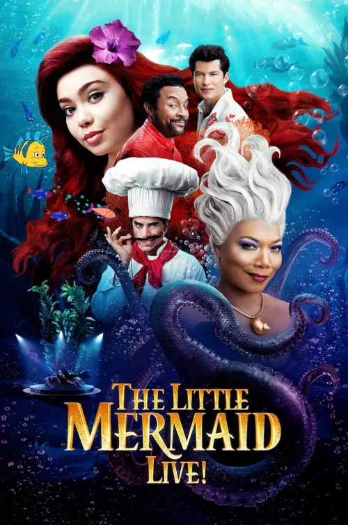 Постер к фильму "The Little Mermaid Live! 2019"