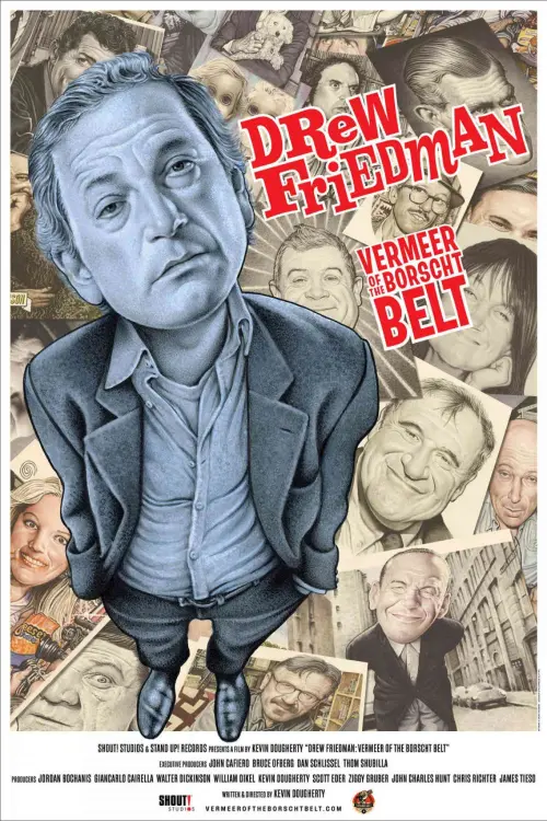 Постер к фильму "Drew Friedman: Vermeer of the Borscht Belt 2024"