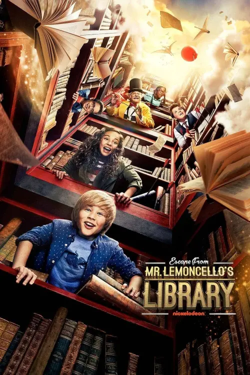Постер к фильму "Побег из библиотеки мистера Лимончелло 2017"