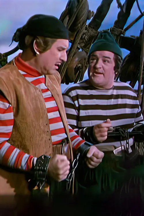 Постер к фильму "Abbott and Costello Meet Captain Kidd"