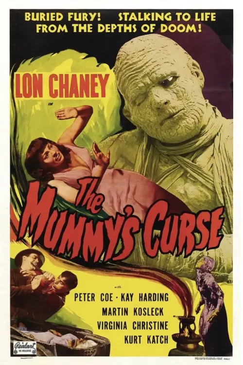 Постер к фильму "Проклятие мумии"