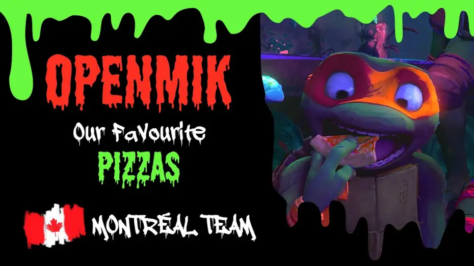 Видео к фильму Черепашки-ниндзя: Погром мутантов | #OpenMik - Giving Mutants Life | Your Fav Pizza? 🍕