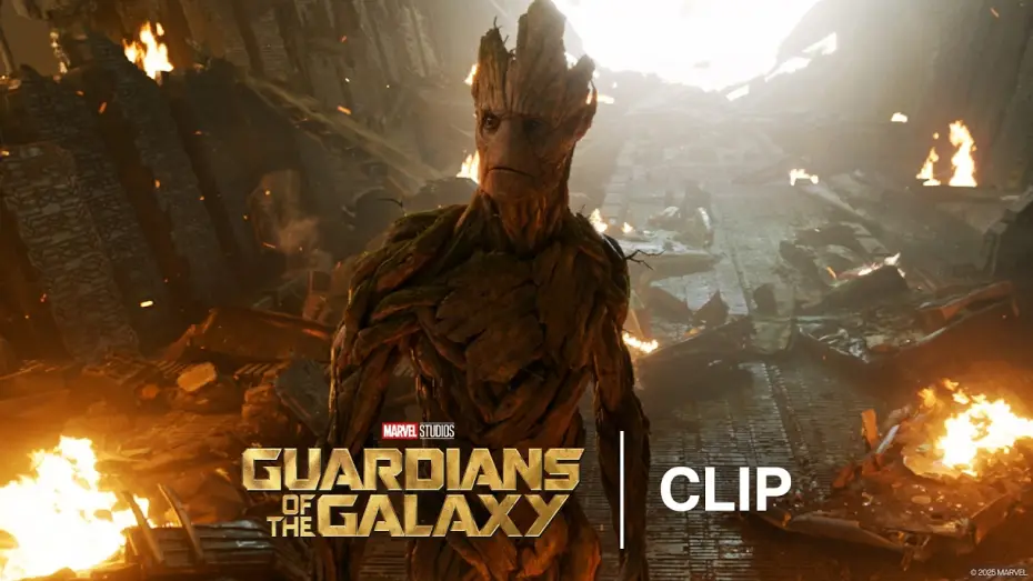 Видео к фильму Стражи Галактики | Groot's Sacrifice - Official Clip