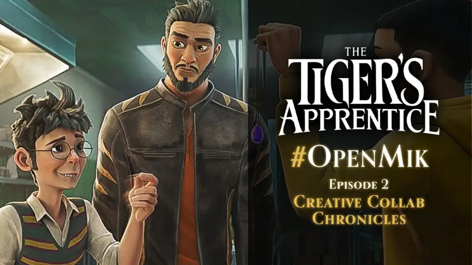 Видео к фильму Ученик тигра | #OpenMik Mikros Animation - The Tiger's Apprentice | Episode 2/4