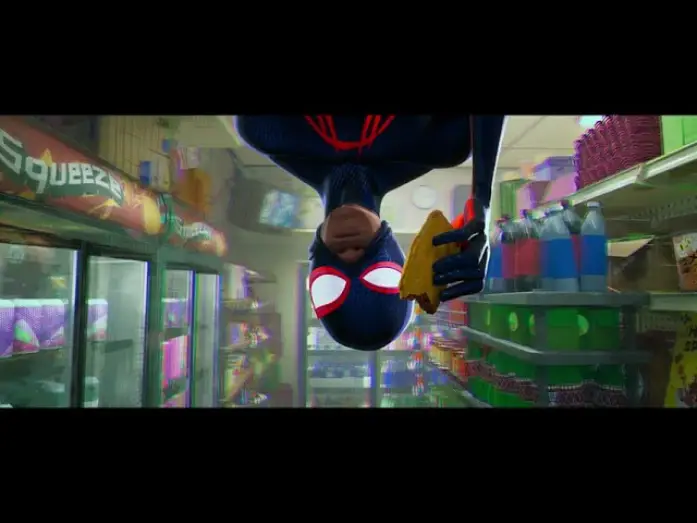Видео к фильму Человек-паук: Паутина вселенных | Spider-Man : Across The Spider-Verse - Extrait Robbery - VF
