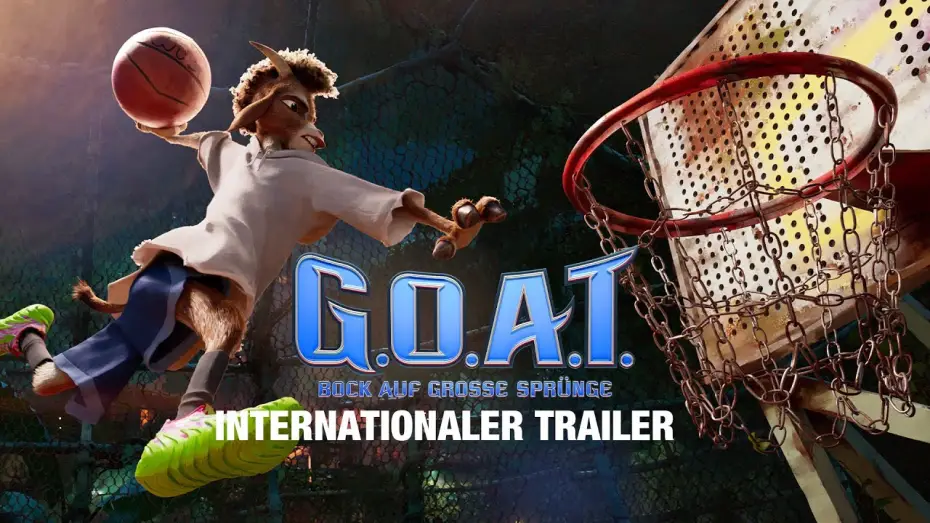 Видео к фильму Goat: Мечтай по-крупному | G.O.A.T. - Bock auf gro&szlig;e Spr&uuml;nge &ndash; Internationaler Trailer (Kinostart: 19.2.2026)