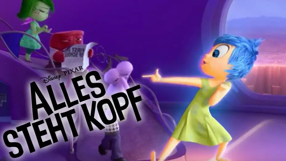 Видео к фильму Головоломка | ALLES STEHT KOPF - Der erste Tag - Disney HD