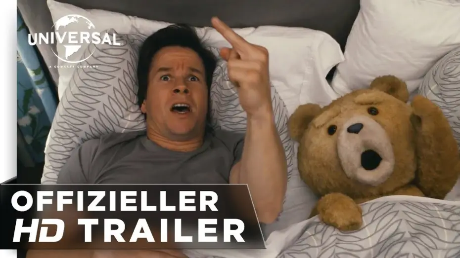 Видео к фильму Третий лишний | Ted - Trailer Deutsch HD