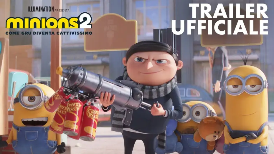 Видео к фильму Миньоны: Грювитация | Minions 2 - Come Gru Diventa Cattivissimo | Secondo Trailer Ufficiale (Universal Pictures) HD
