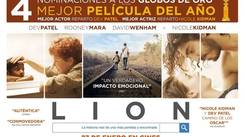 Видео к фильму Лев | LION - Ya disponible en DVD y Blu-Ray - Tr&aacute;iler VOSE