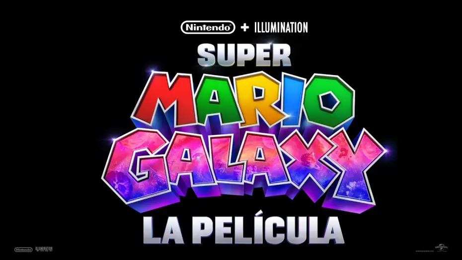 Видео к фильму Супер Марио: Галактическое кино | Anuncio del T&iacute;tulo Oficial