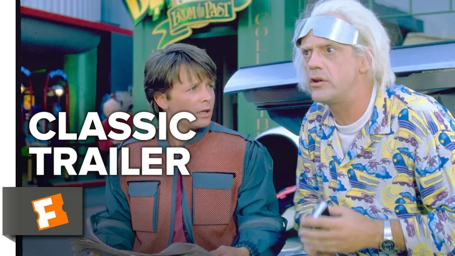 Видео к фильму Назад в будущее II | Back to the Future Part 2 Official Trailer #1 - Michael J. Fox, Christopher Lloyd Movie (1989) HD