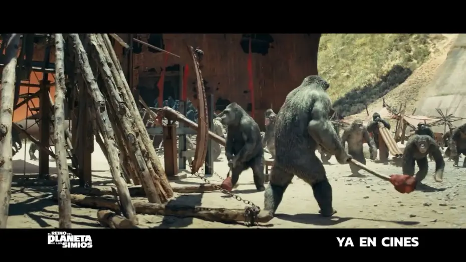 Видео к фильму Планета обезьян: Новое царство | Ya en cines