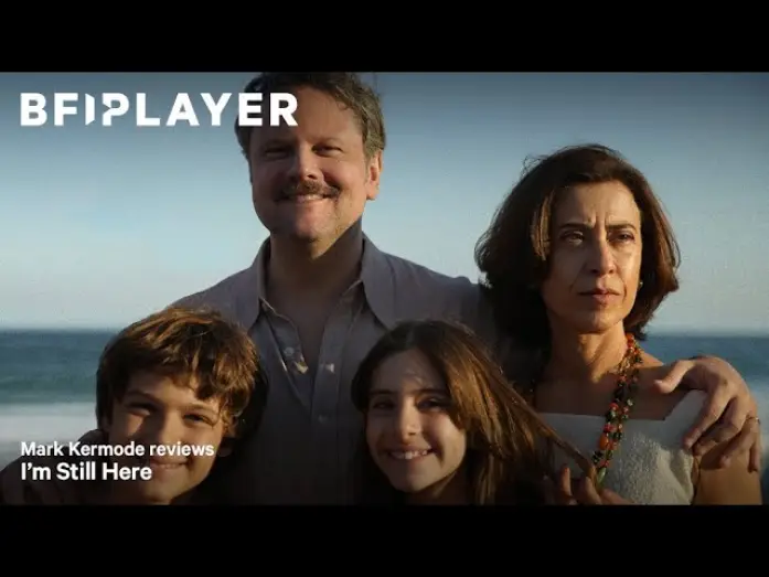 Видео к фильму Я все еще здесь | Mark kermode reviews I'm Still Here (2024) | BFI Player