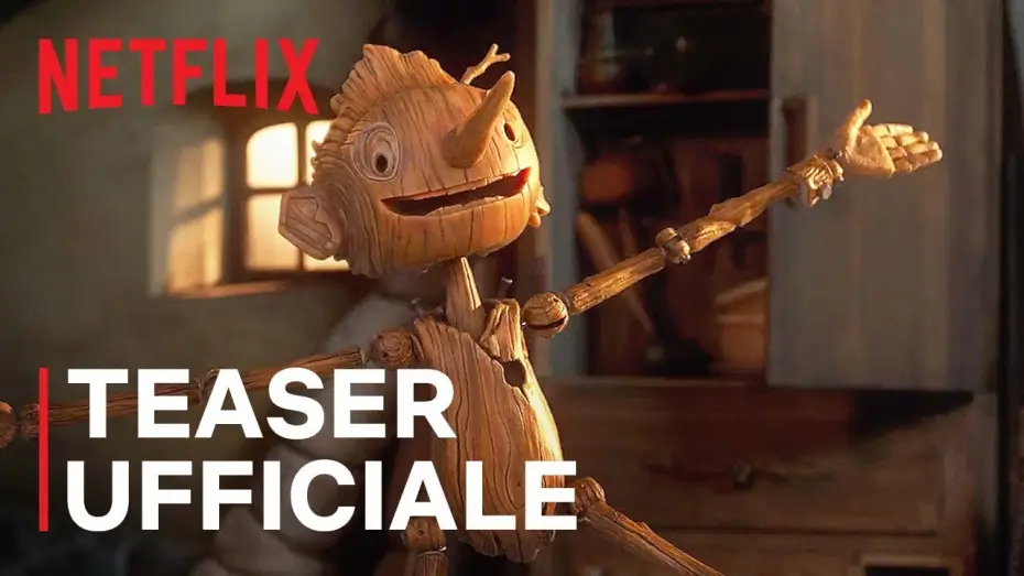 Видео к фильму Пиноккио Гильермо дель Торо | PINOCCHIO DI GUILLERMO DEL TORO | Teaser ufficiale | Netflix