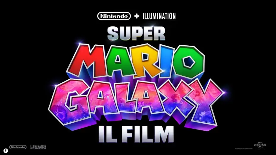 Видео к фильму Супер Марио: Галактическое кино | SUPER MARIO GALAXY  - IL FILM | Annuncio Titolo Ufficiale