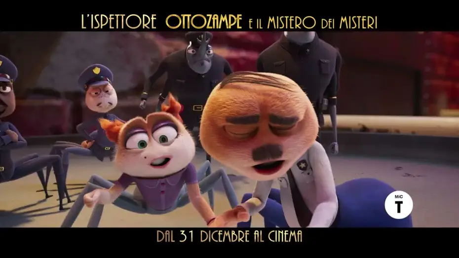 Видео к фильму Величайший детектив-паук | L&rsquo;Ispettore Ottozampe e il Mistero dei Misteri I Trailer Ufficiale