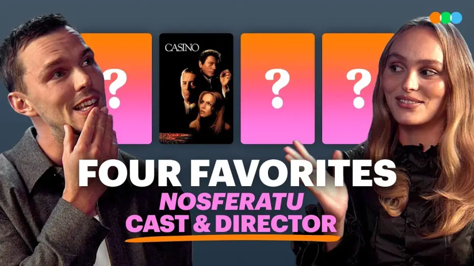 Видео к фильму Носферату | Four Favorites with Robert Eggers, Nicholas Hoult, Lily-Rose Depp, Aaron Taylor-Johnson, Emma Corrin