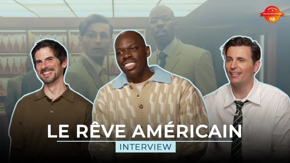 Видео к фильму Мечтать не вредно | LE R&Ecirc;VE AMERICAIN - Interview
