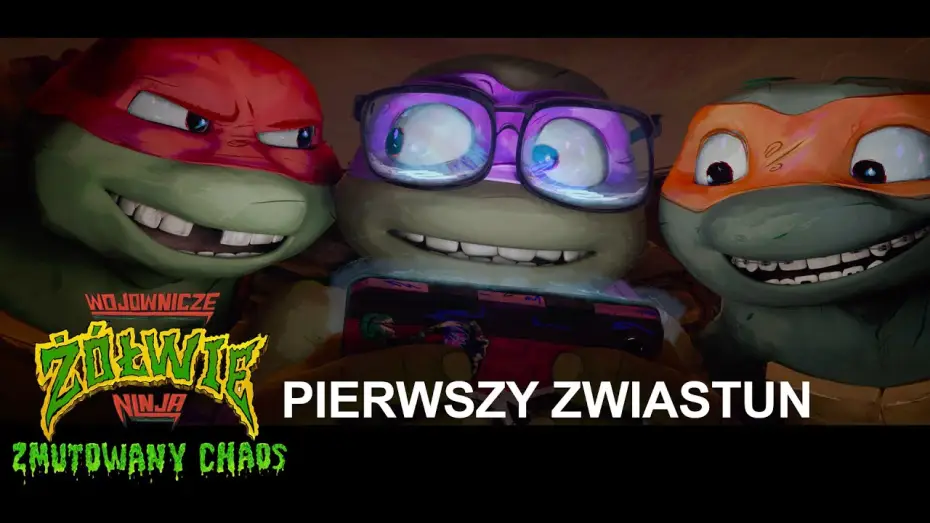 Видео к фильму Черепашки-ниндзя: Погром мутантов | Wojownicze Ż&oacute;łwie Ninja: zmutowany chaos - pierwszy zwiastun