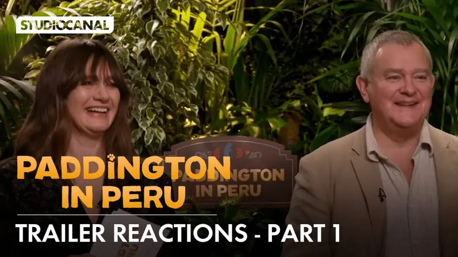 Видео к фильму Приключения Паддингтона 3 | Best Paddington Trailer Reactions with Hugh Bonneville and Emily Mortimer (Part 1 )