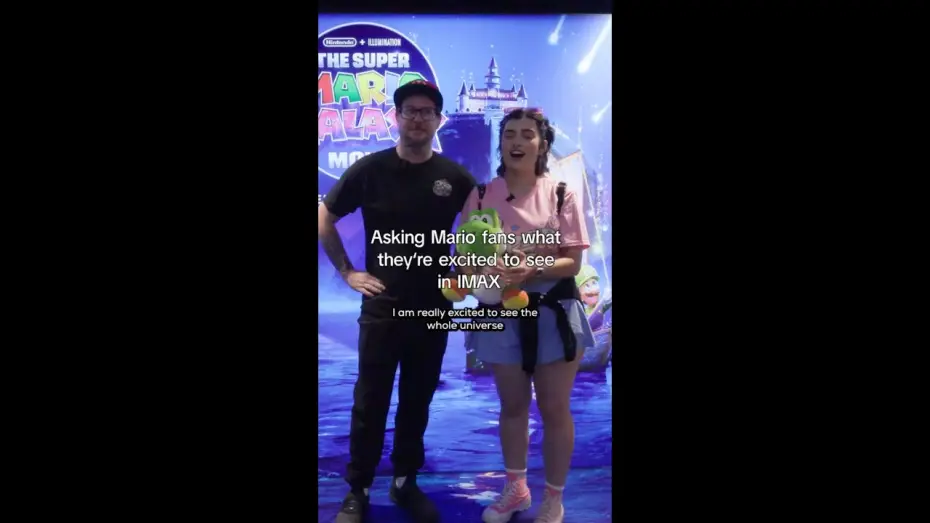 Видео к фильму Супер Марио: Галактическое кино | Big galaxy, big screen