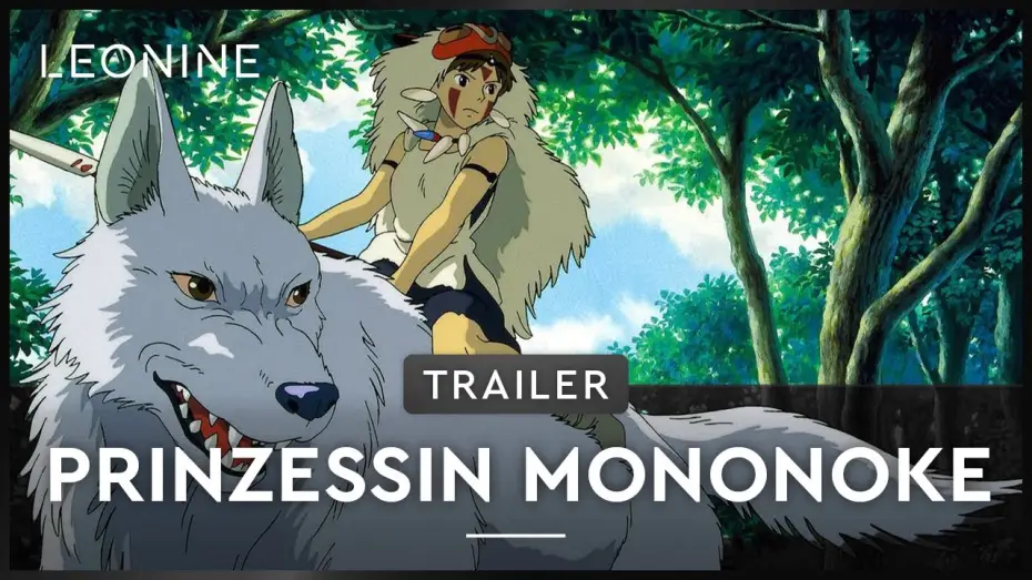 Видео к фильму Принцесса Мононоке | Trailer (deutsch/german)