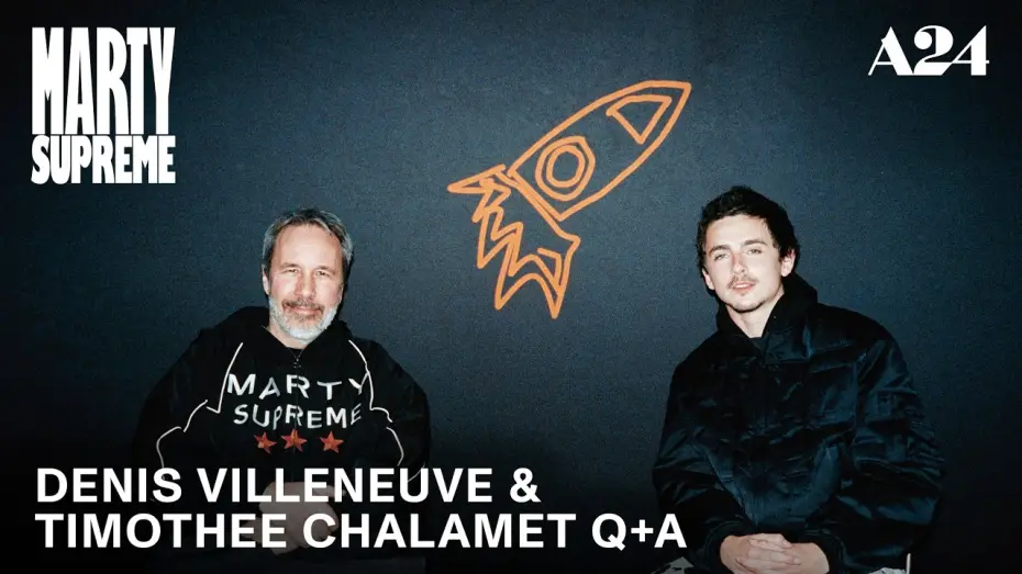Видео к фильму Марти Великолепный | Denis Villeneuve & Timoth&eacute;e Chalamet Q+A