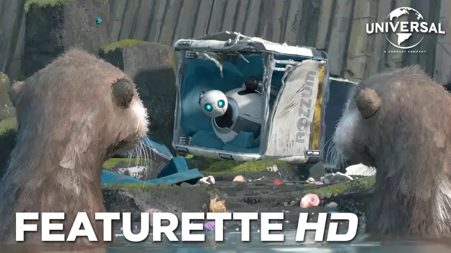 Видео к фильму Дикий робот | Featurette - Creando un mundo salvaje: playa [VOSE]