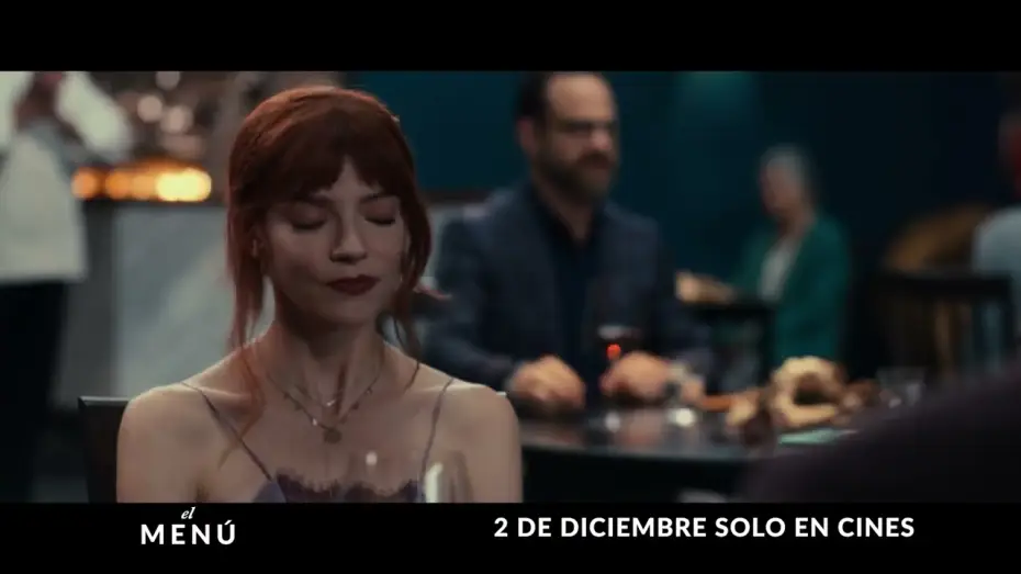 Видео к фильму Меню | Anuncio: 'Disfruten de cada plato'