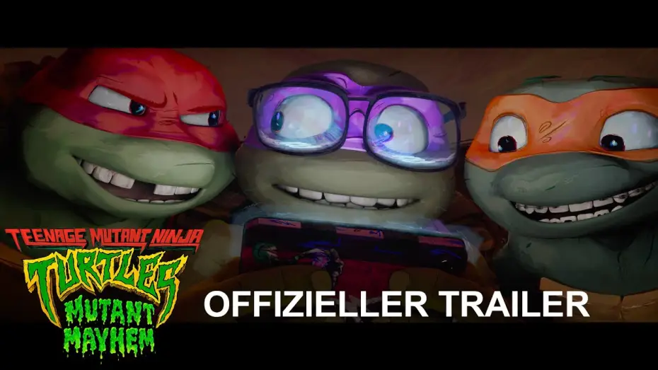 Видео к фильму Черепашки-ниндзя: Погром мутантов | Offizieller Trailer