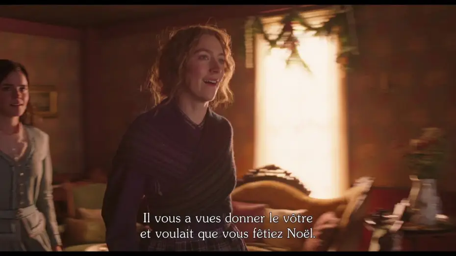 Видео к фильму Маленькие женщины | Les Filles du Docteur March - Extrait : "Christmas Gift" [VOST]