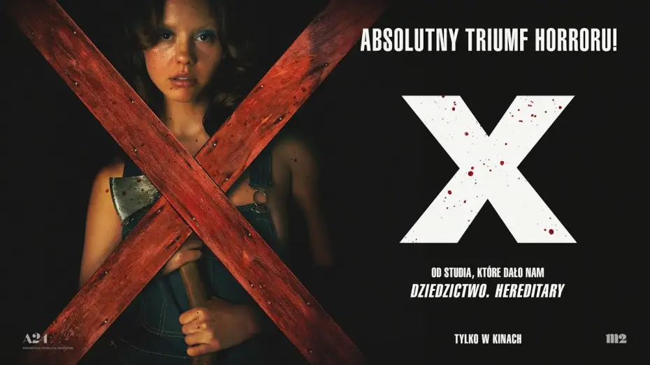 Видео к фильму X | 🔪&bdquo;X&rdquo;; zwiastun PL; Absolutny triumf horroru od studia A24!
