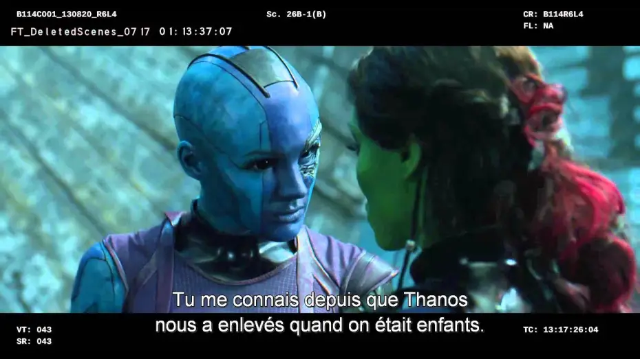 Видео к фильму Стражи Галактики | Les Gardiens de la Galaxie - Extrait du bonus &laquo; Amour Fraternel &raquo;