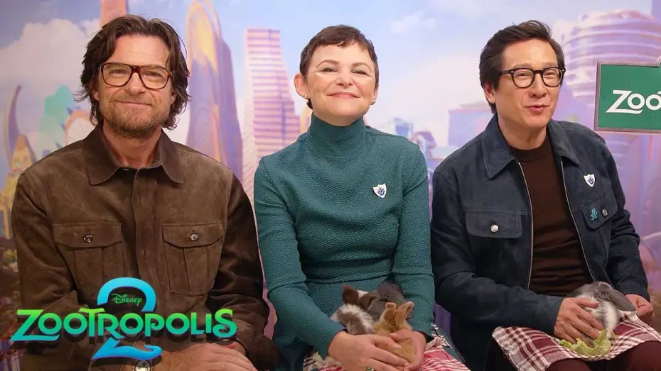 Видео к фильму Зверополис 2 | Zootropolis 2 Cast Meet REAL Bunnies! 🐰 Jason Bateman, Ginnifer Goodwin, Ke Huy Quan