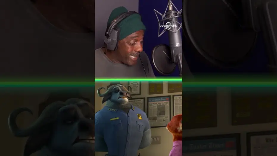 Видео к фильму Зверополис 2 | Idris Elba Brings Chief Bogo to Life | Booth to Screen
