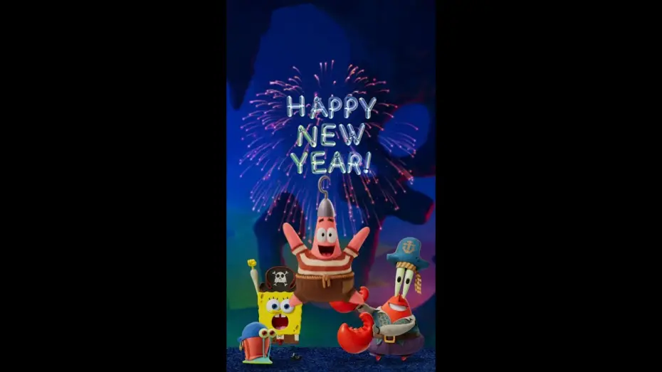 Видео к фильму Губка Боб: В поисках квадратных штанов | New Year Countdown