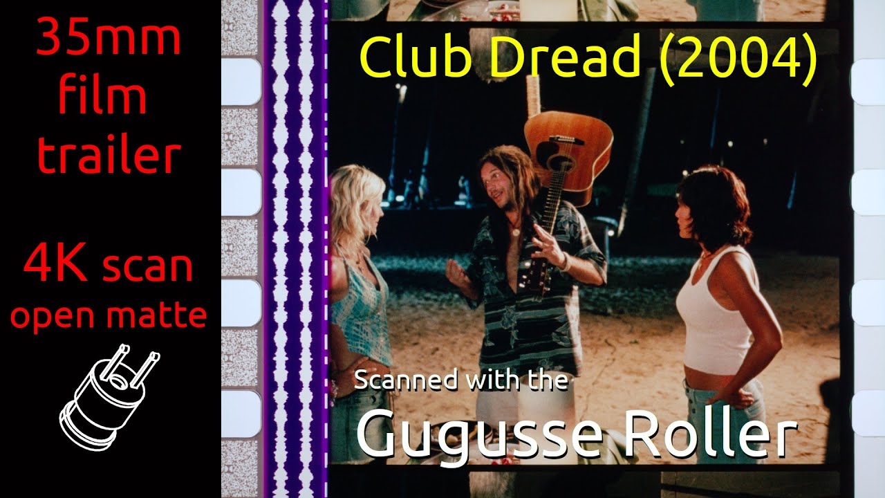 Видео к фильму Клуб страха | Club Dread (2004) 35mm film trailer, flat open matte 2160p
