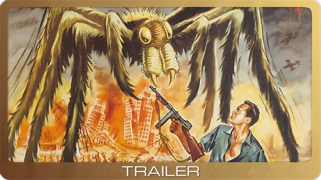 Видео к фильму Тарантул | Tarantula ≣ 1955 ≣ Trailer