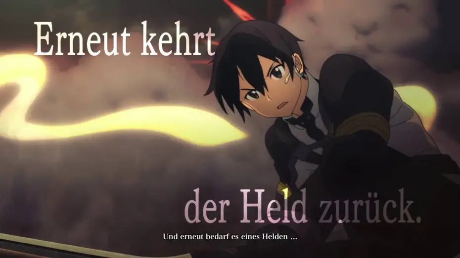 Видео к фильму Мастера меча онлайн: Порядковый ранг | SWORD ART ONLINE the Movie -Ordinal Scale- Trailer 1 (German)