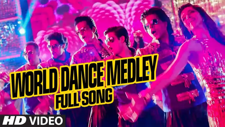 Видео к фильму С Новым годом | OFFICIAL: "World Dance Medley" Full VIDEO Song | Happy New Year | Shah Rukh Khan | Vishal, Shekhar